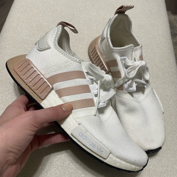 adidas Shoes - White Adidas Boost NMD